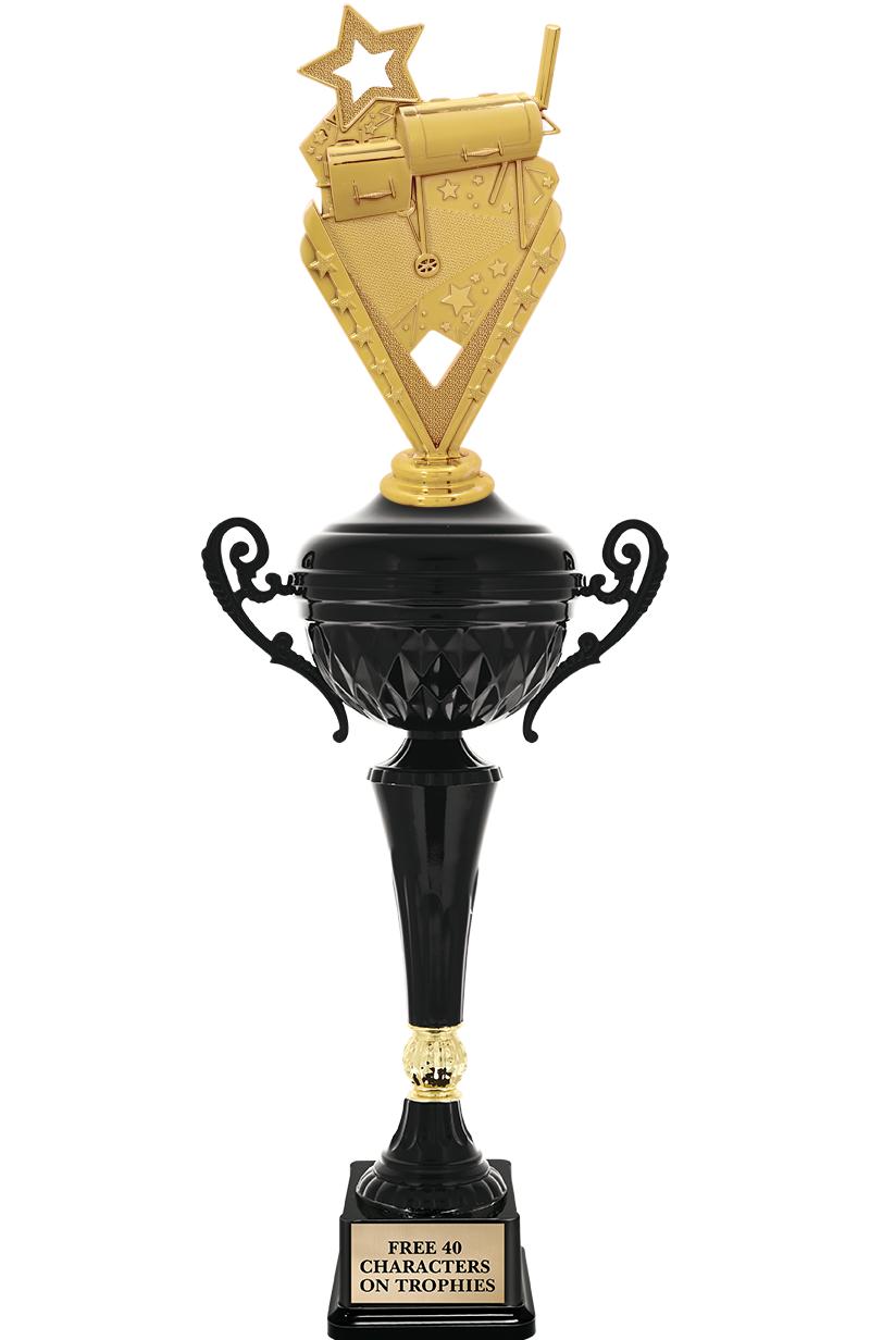 17.4" ONYX BLACK CUP TR W/FIG