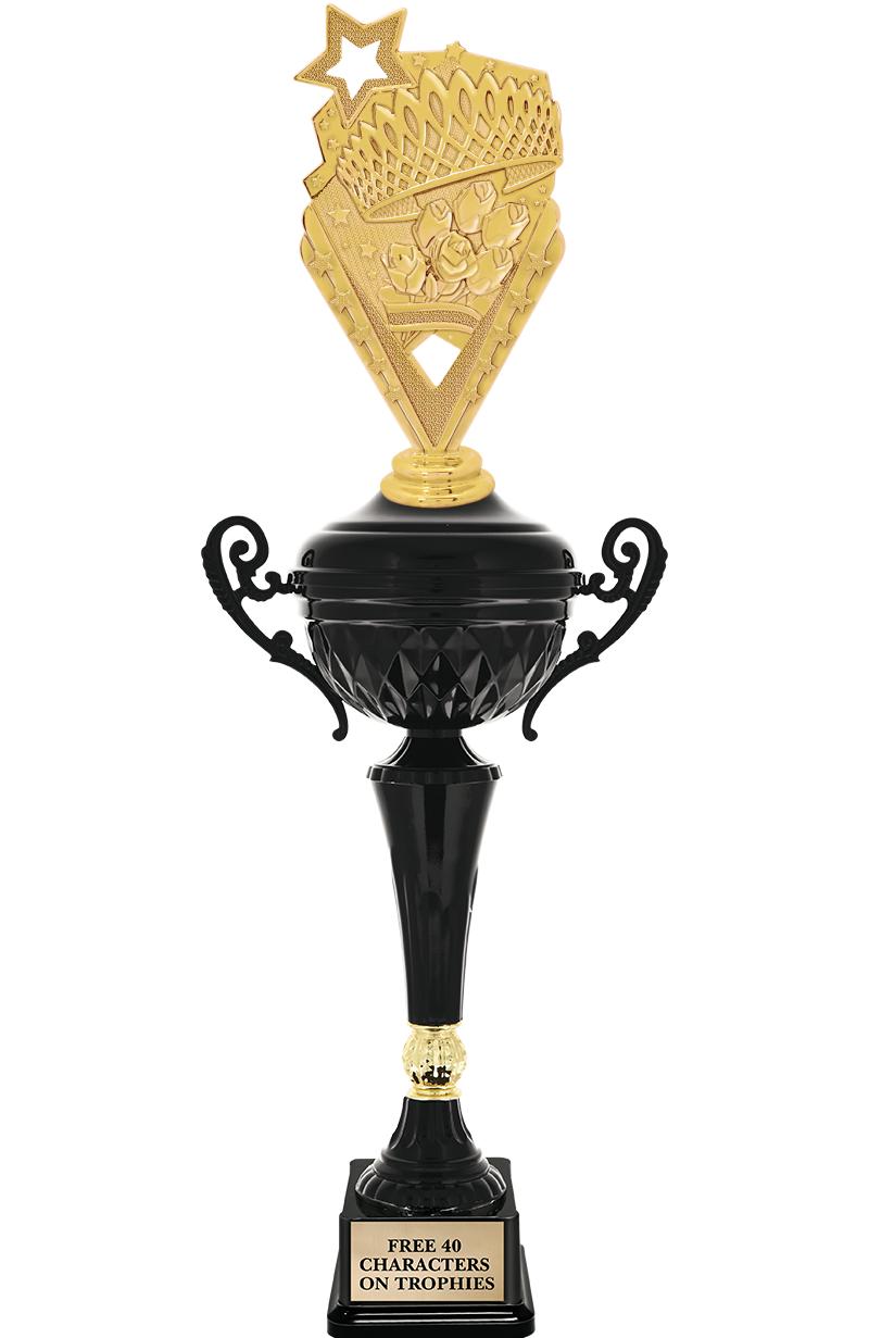 17.4" ONYX BLACK CUP TR W/FIG