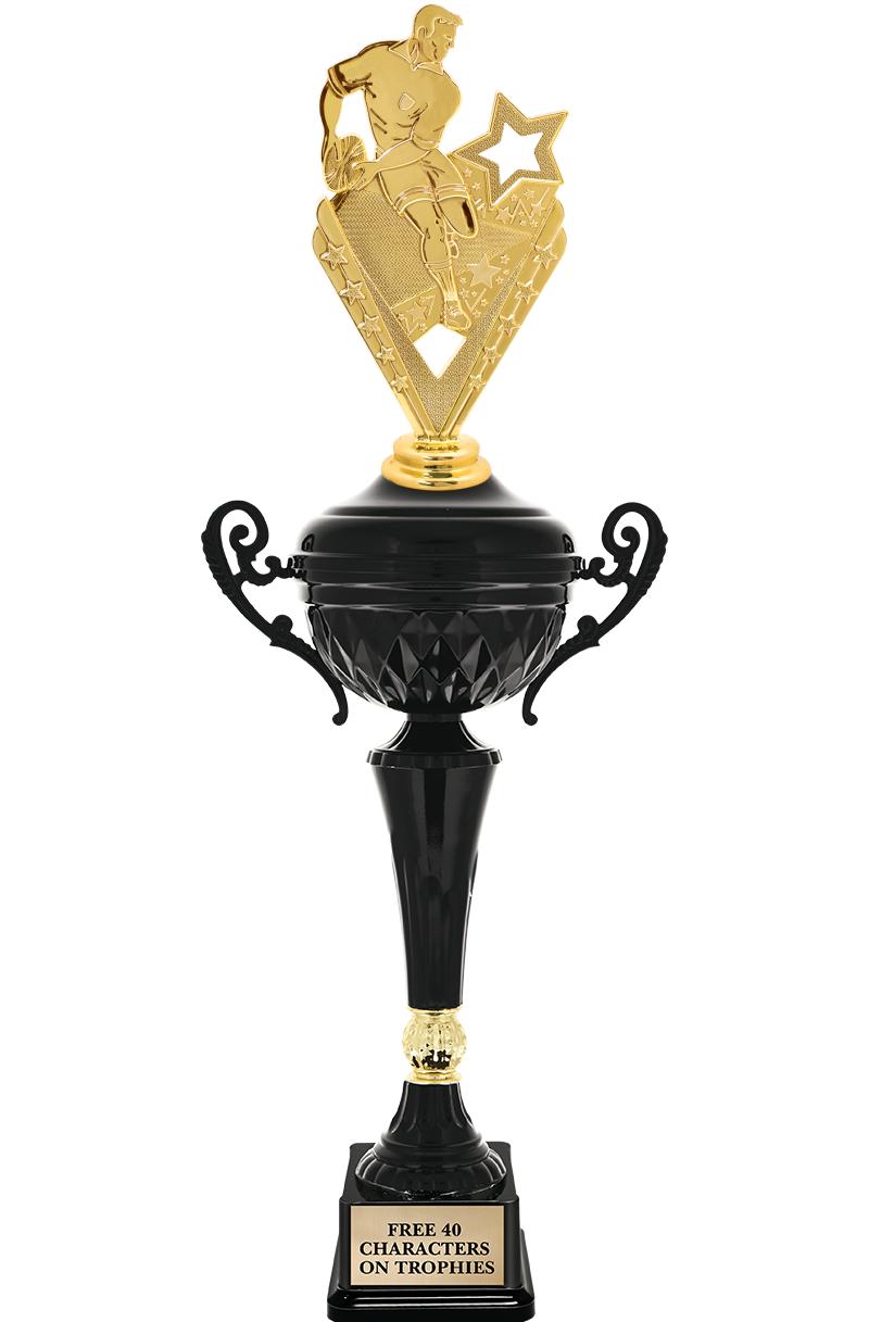 17.4" ONYX BLACK CUP TR W/FIG