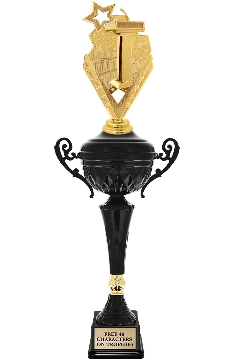 17.4" ONYX BLACK CUP TR W/FIG