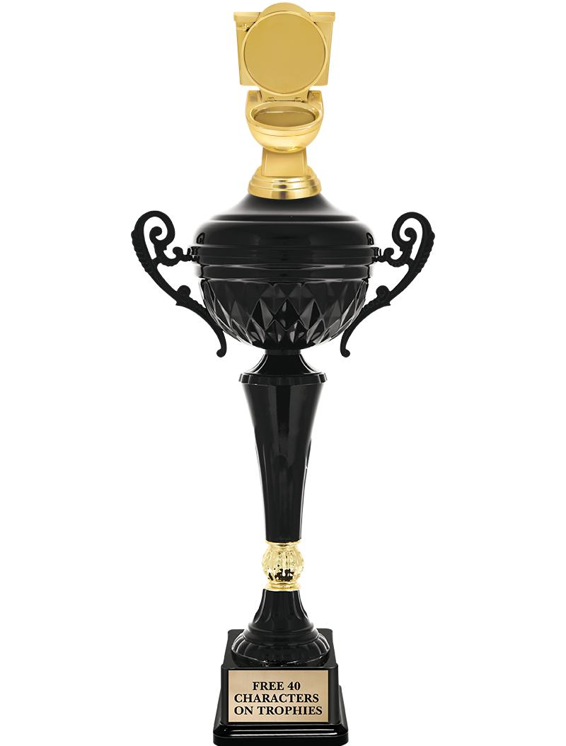 17.4" ONYX BLACK CUP TR W/FIG