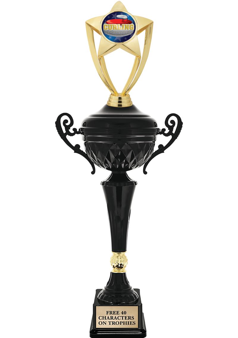 17.4" ONYX BLACK CUP TR W/FIG