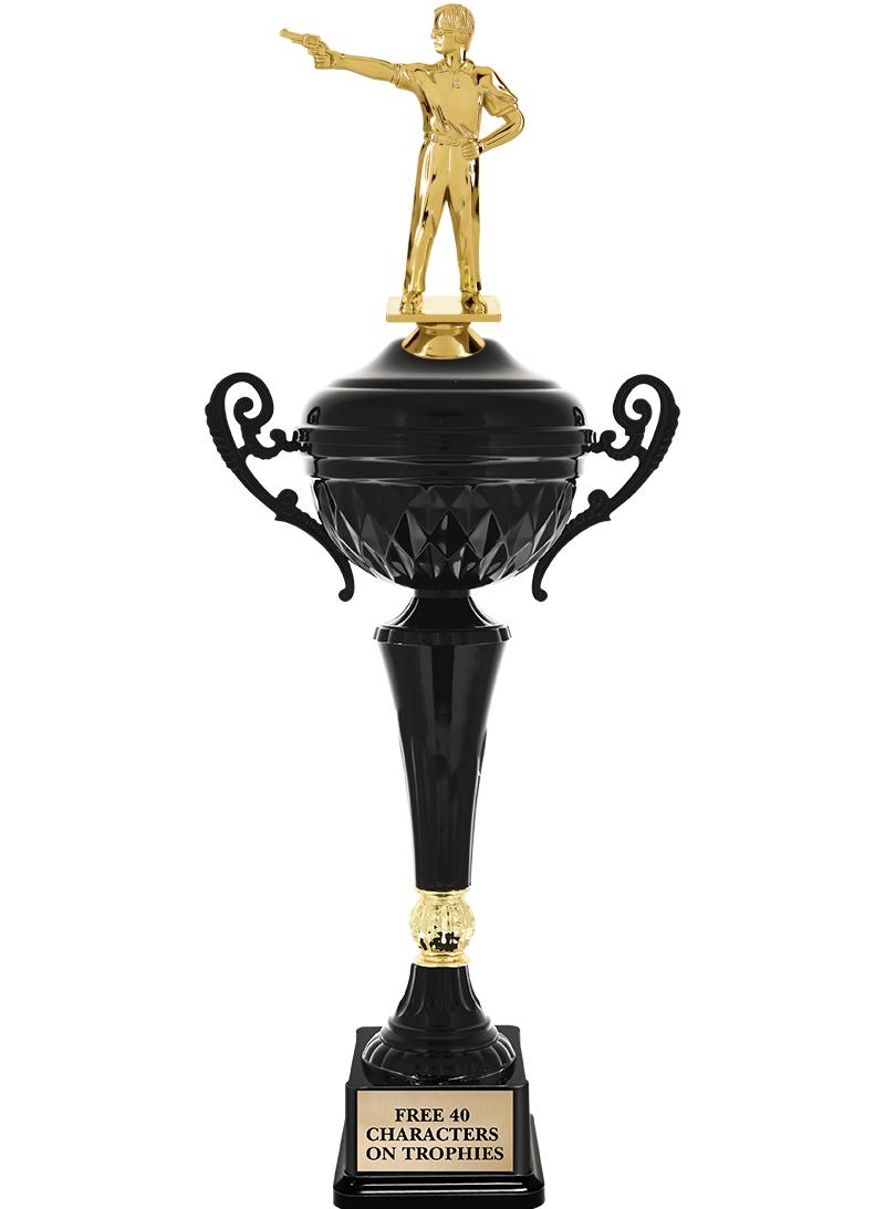 17.4" ONYX BLACK CUP TR W/FIG