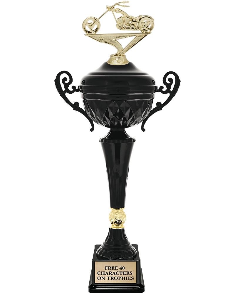 17.4" ONYX BLACK CUP TR W/FIG