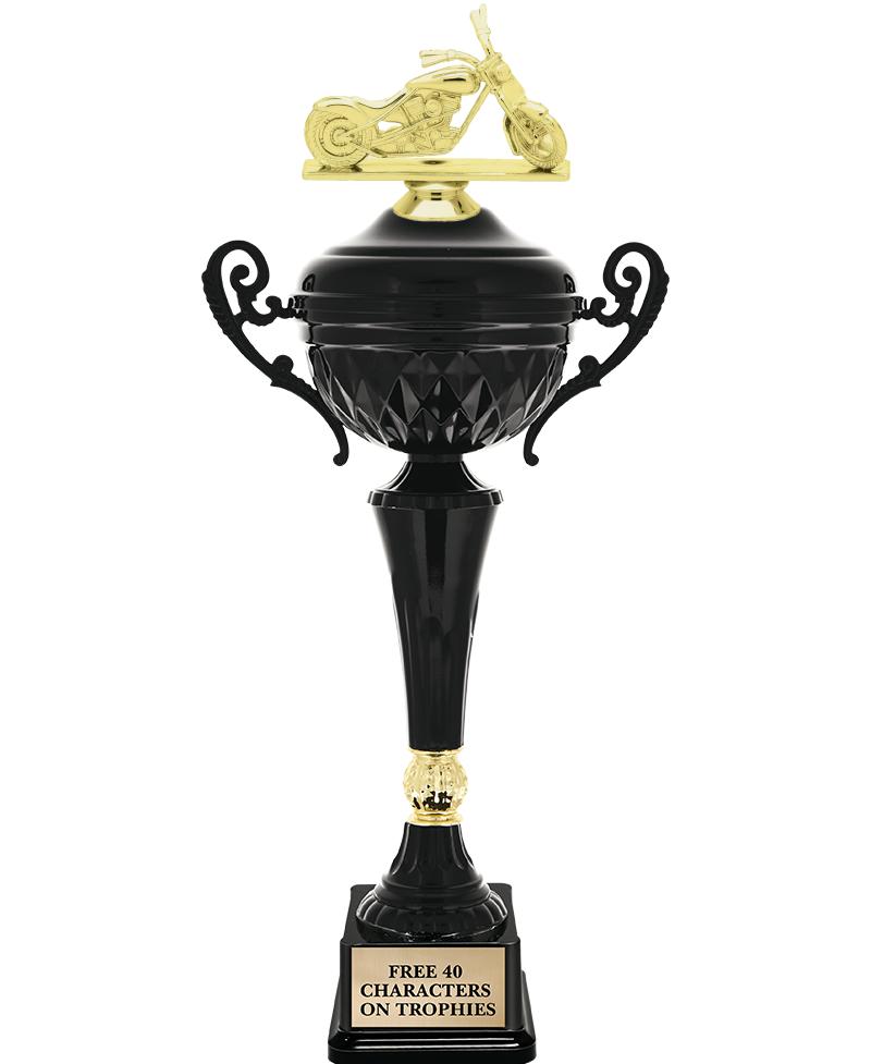 17.4" ONYX BLACK CUP TR W/FIG