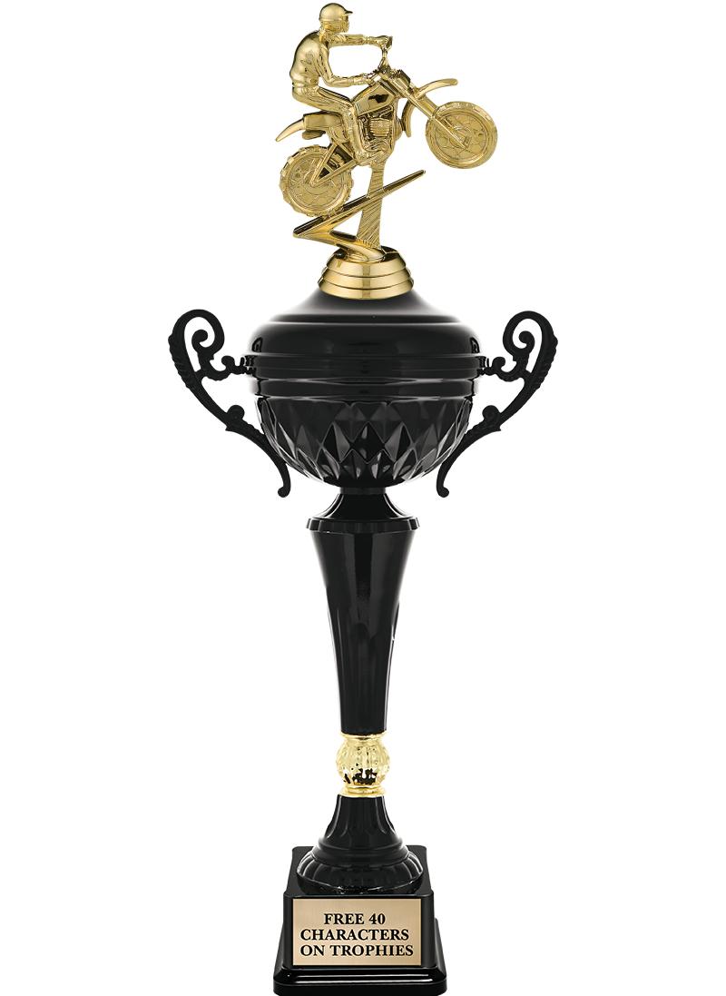 17.4" ONYX BLACK CUP TR W/FIG