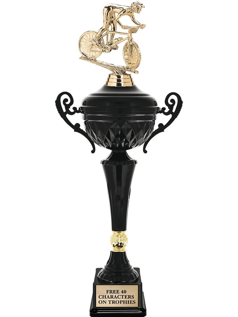 17.4" ONYX BLACK CUP TR W/FIG