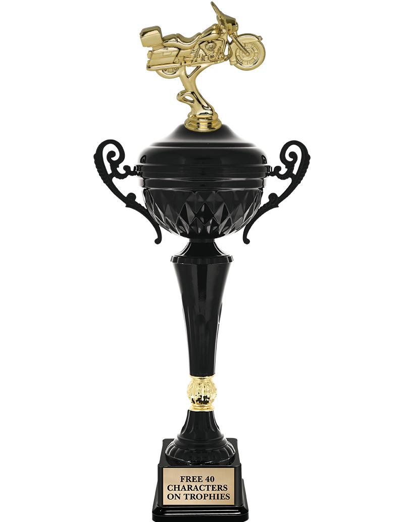 17.4" ONYX BLACK CUP TR W/FIG