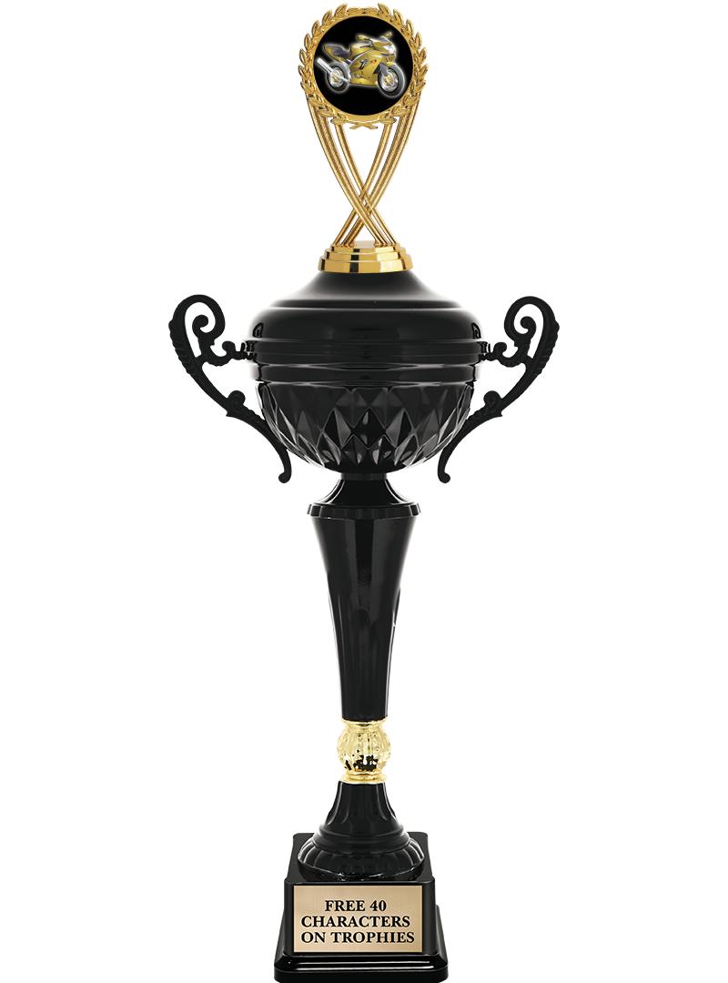 17.4" ONYX BLACK CUP TR W/FIG