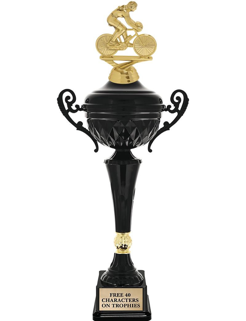 17.4" ONYX BLACK CUP TR W/FIG