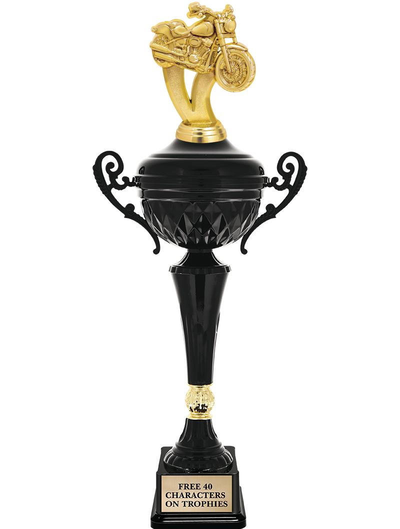 17.4" ONYX BLACK CUP TR W/FIG