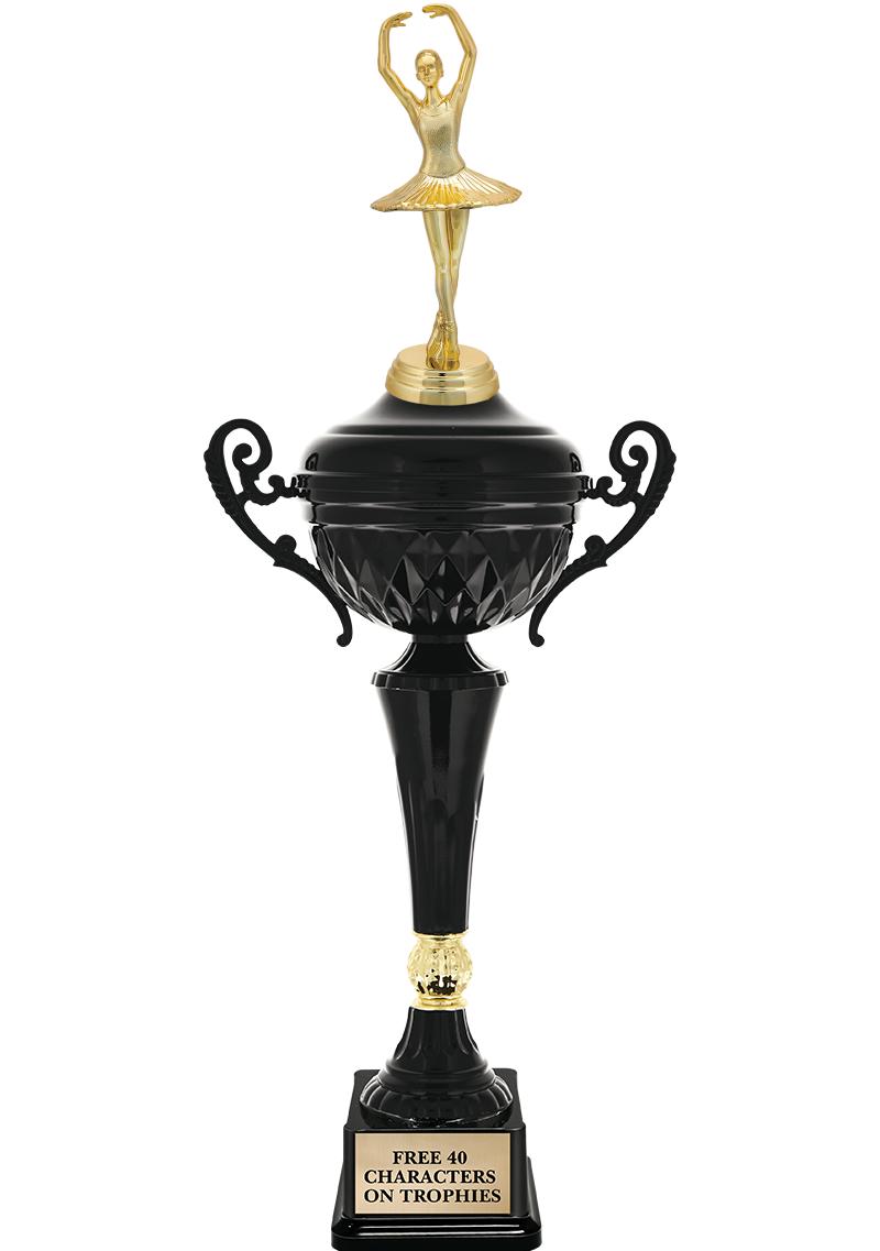 17.4" ONYX BLACK CUP TR W/FIG