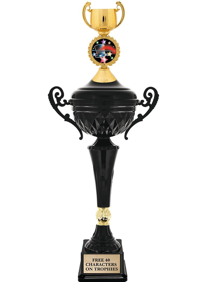 17.4" ONYX BLACK CUP TR W/FIG