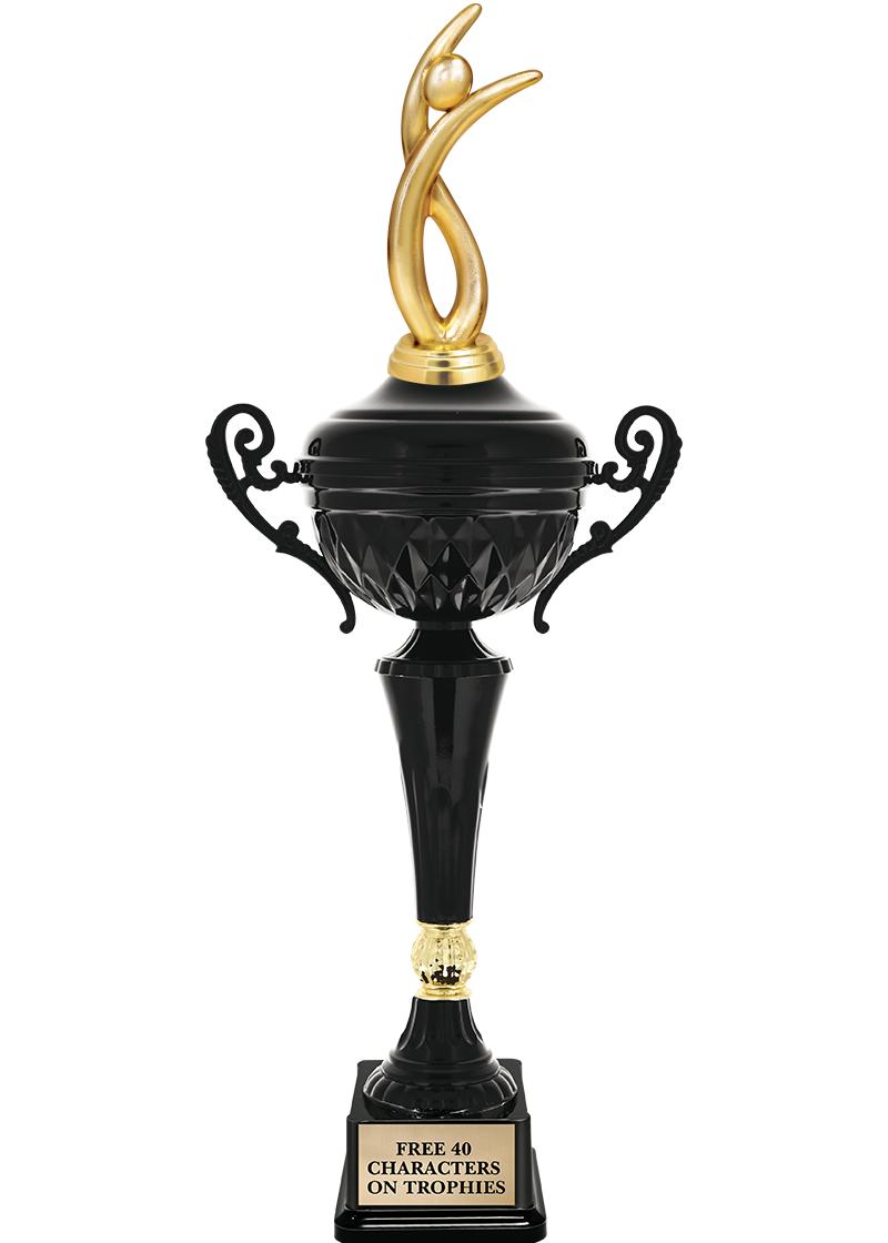 17.4" ONYX BLACK CUP TR W/FIG