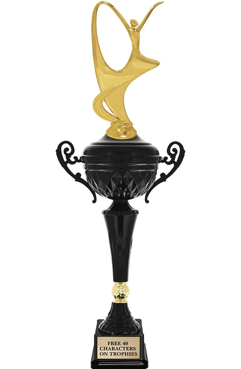 17.4" ONYX BLACK CUP TR W/FIG