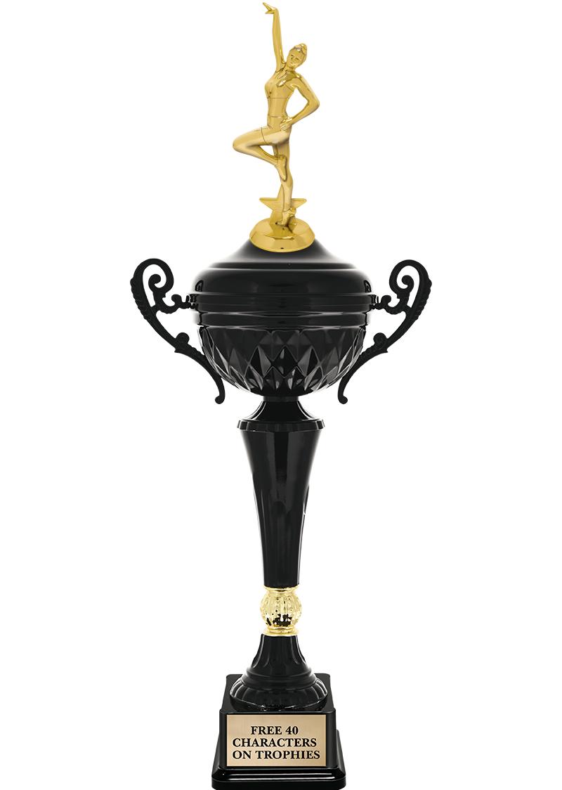 17.4" ONYX BLACK CUP TR W/FIG