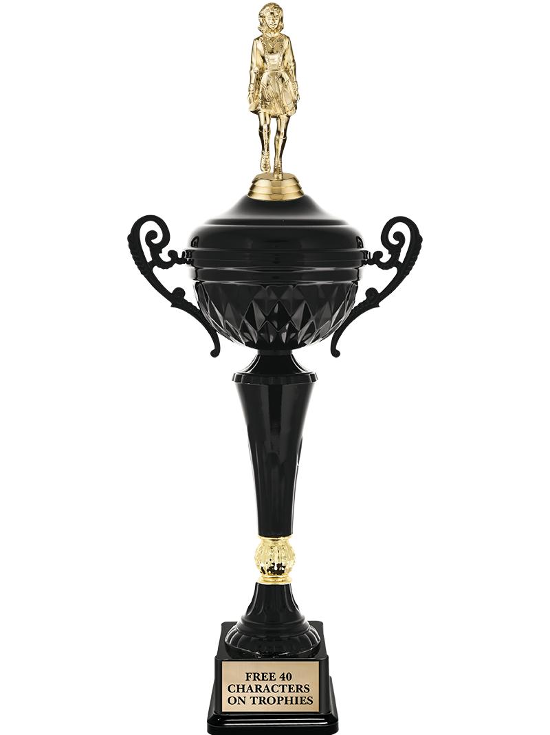 17.4" ONYX BLACK CUP TR W/FIG