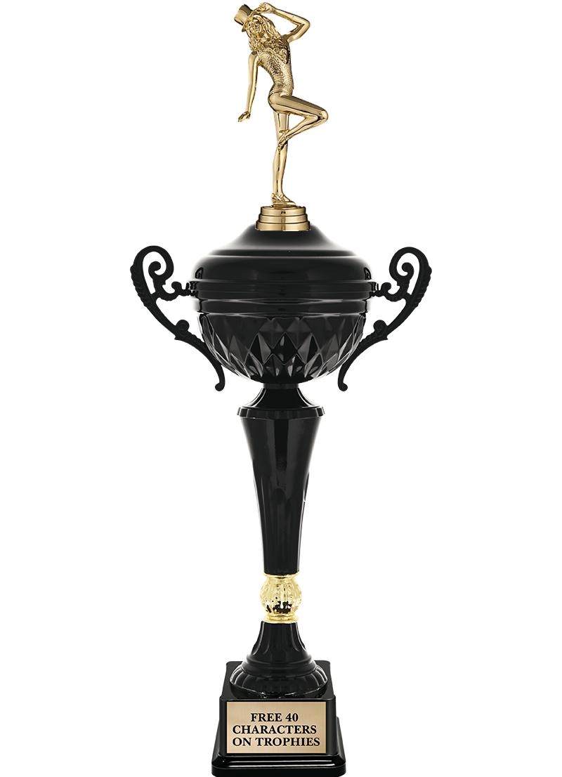 17.4" ONYX BLACK CUP TR W/FIG