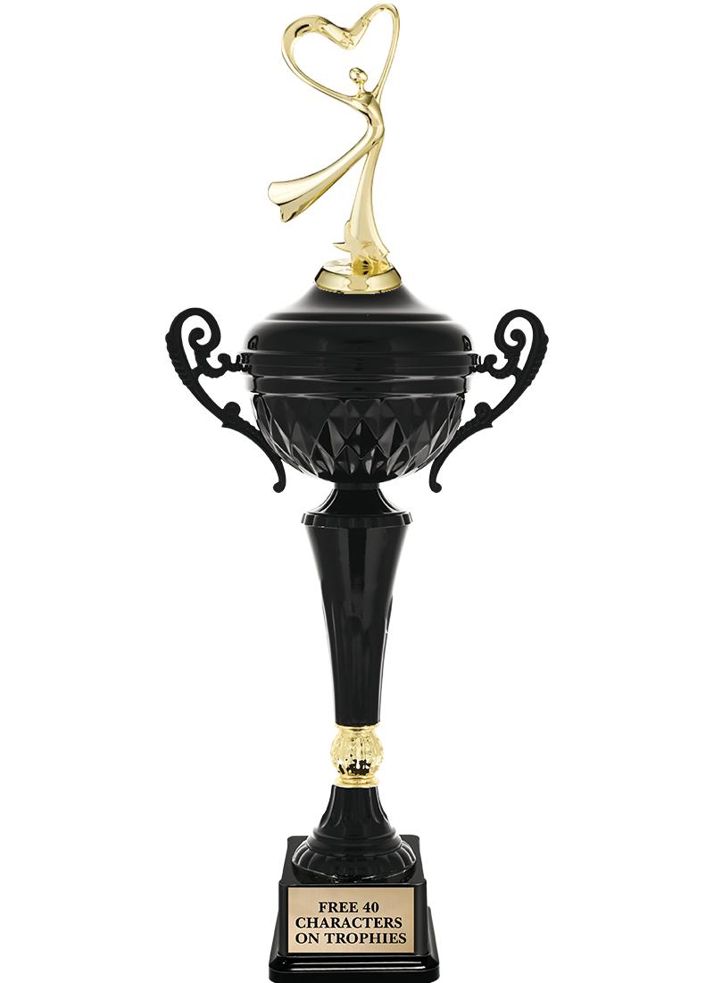 17.4" ONYX BLACK CUP TR W/FIG