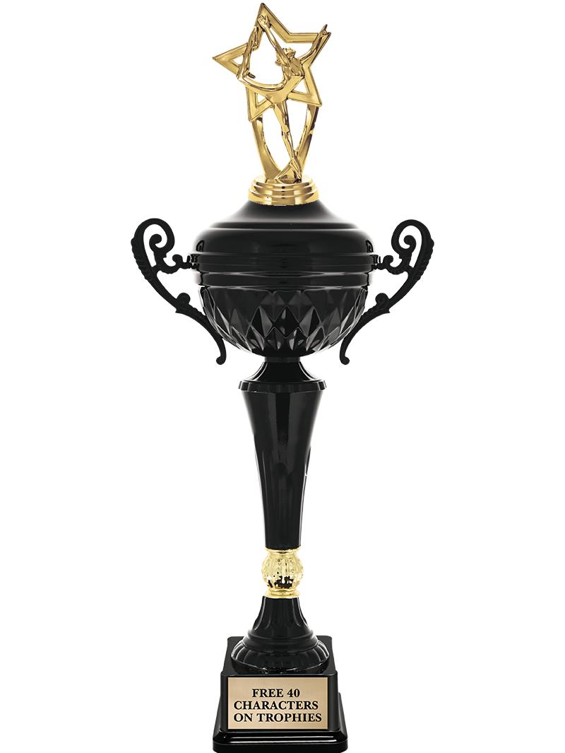 17.4" ONYX BLACK CUP TR W/FIG