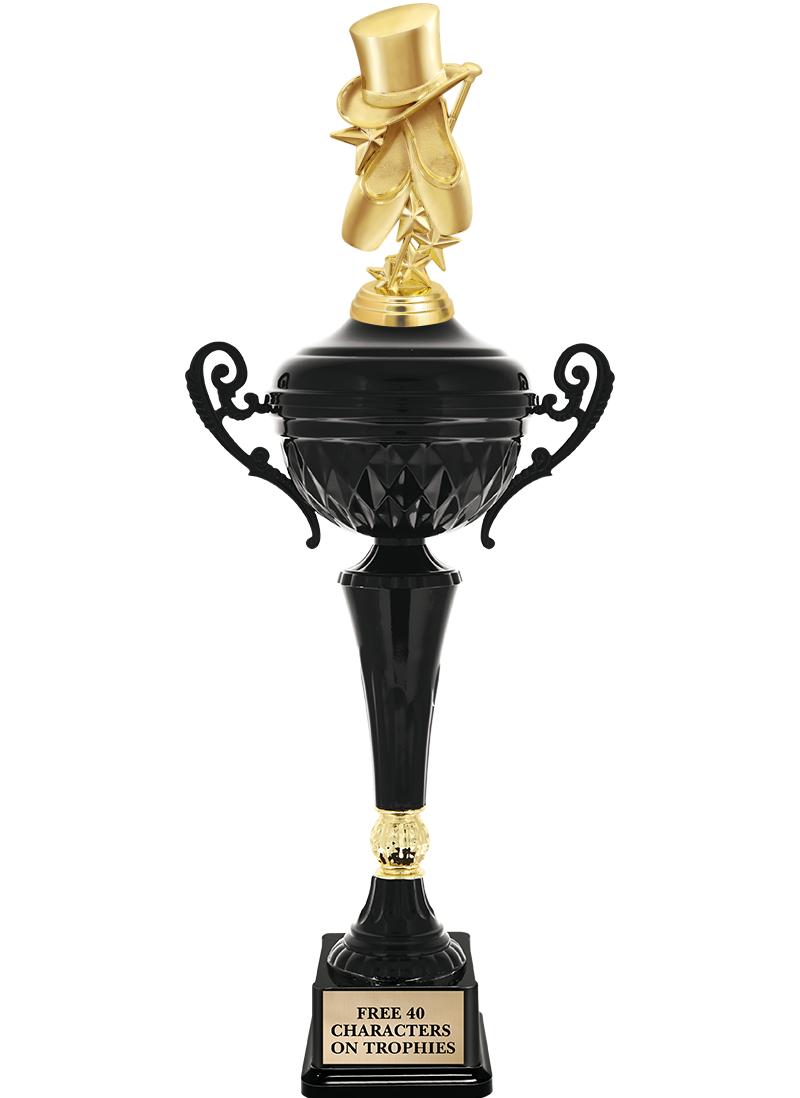 17.4" ONYX BLACK CUP TR W/FIG