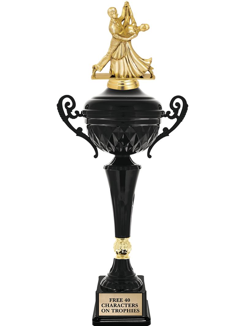 17.4" ONYX BLACK CUP TR W/FIG