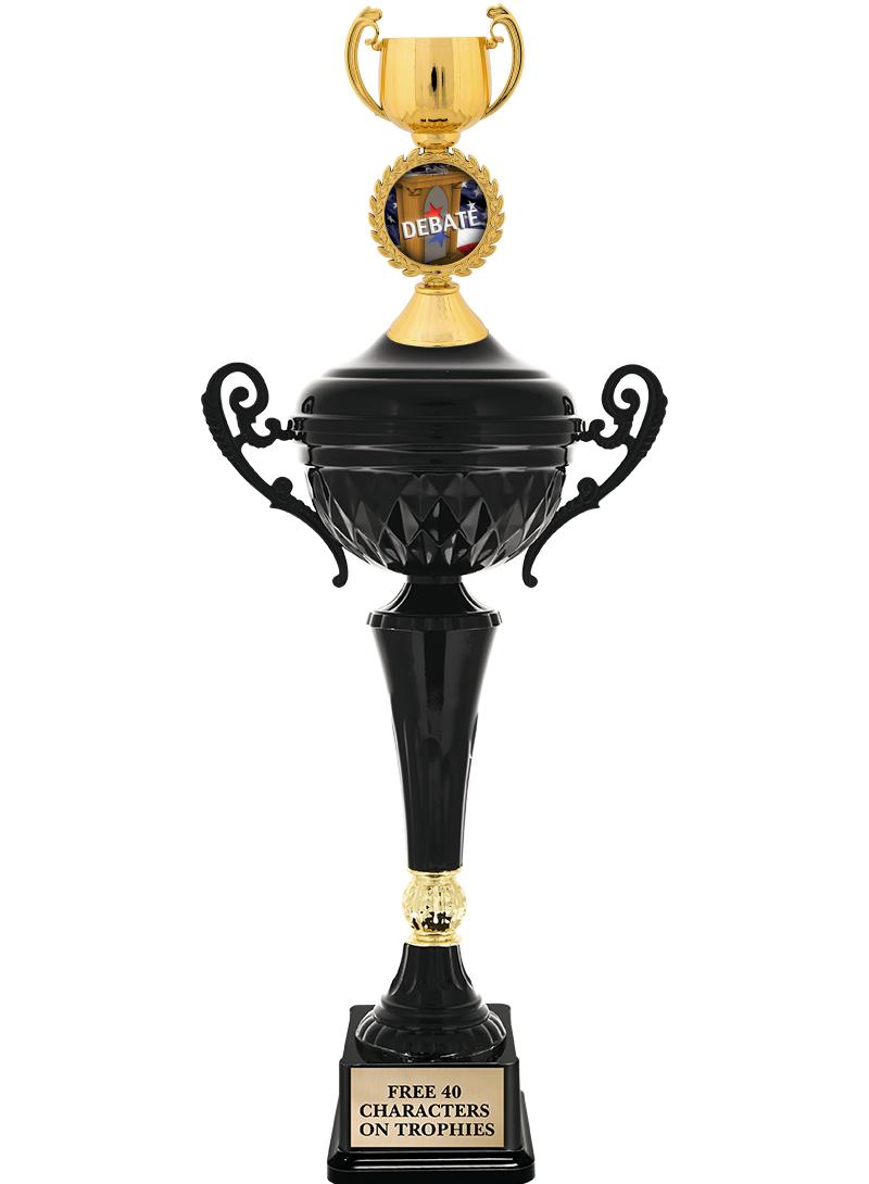 17.4" ONYX BLACK CUP TR W/FIG