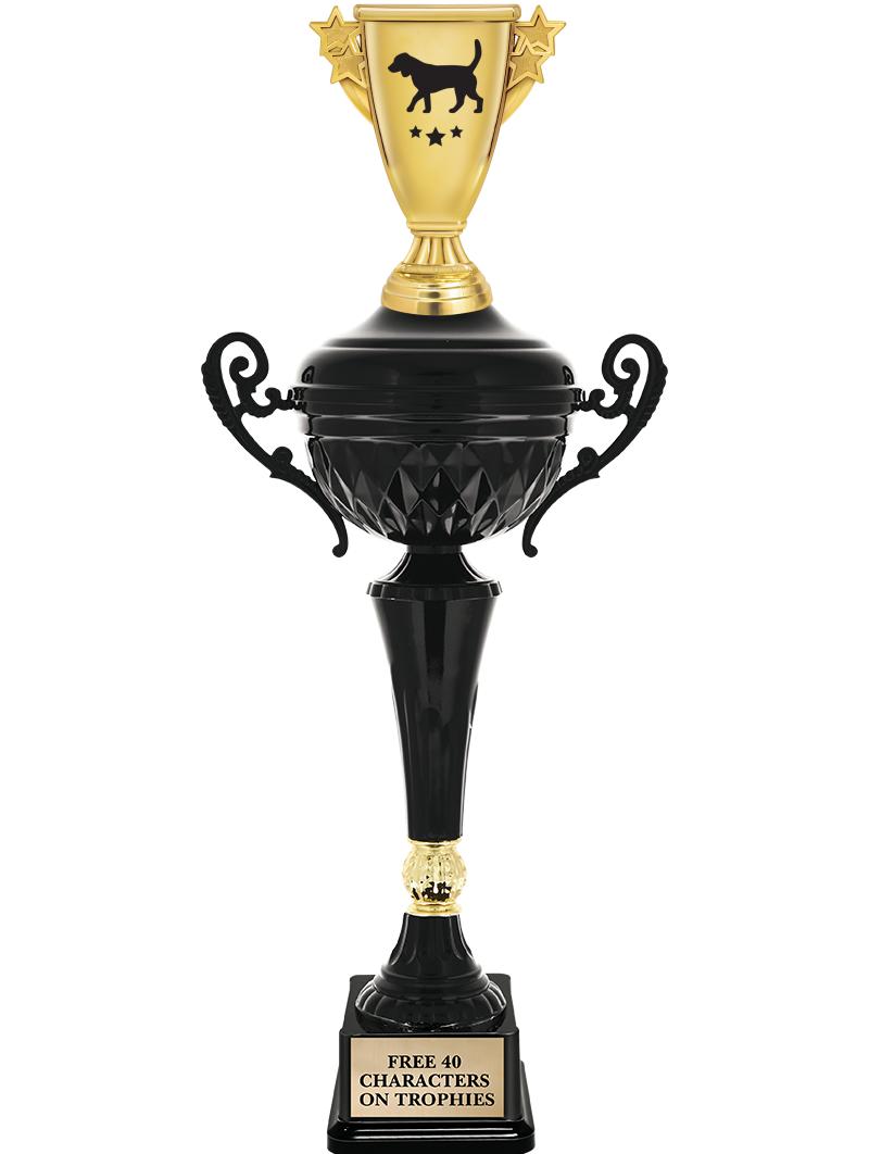 17.4" ONYX BLACK CUP TR W/FIG