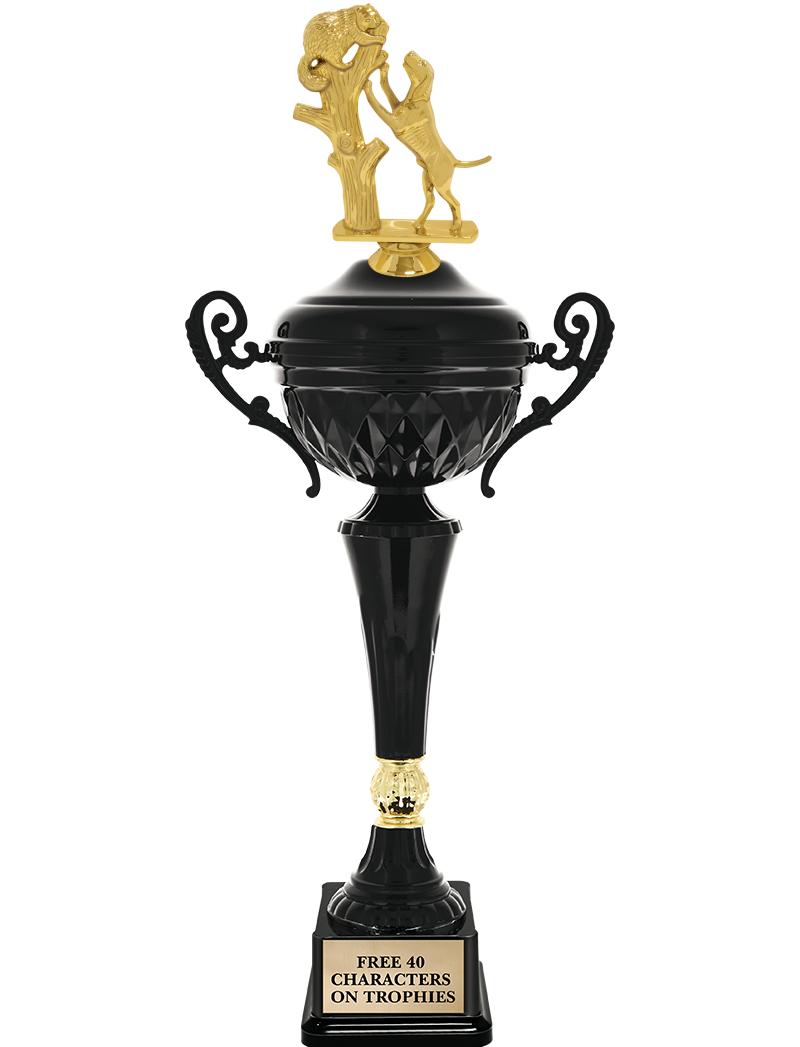 17.4" ONYX BLACK CUP TR W/FIG