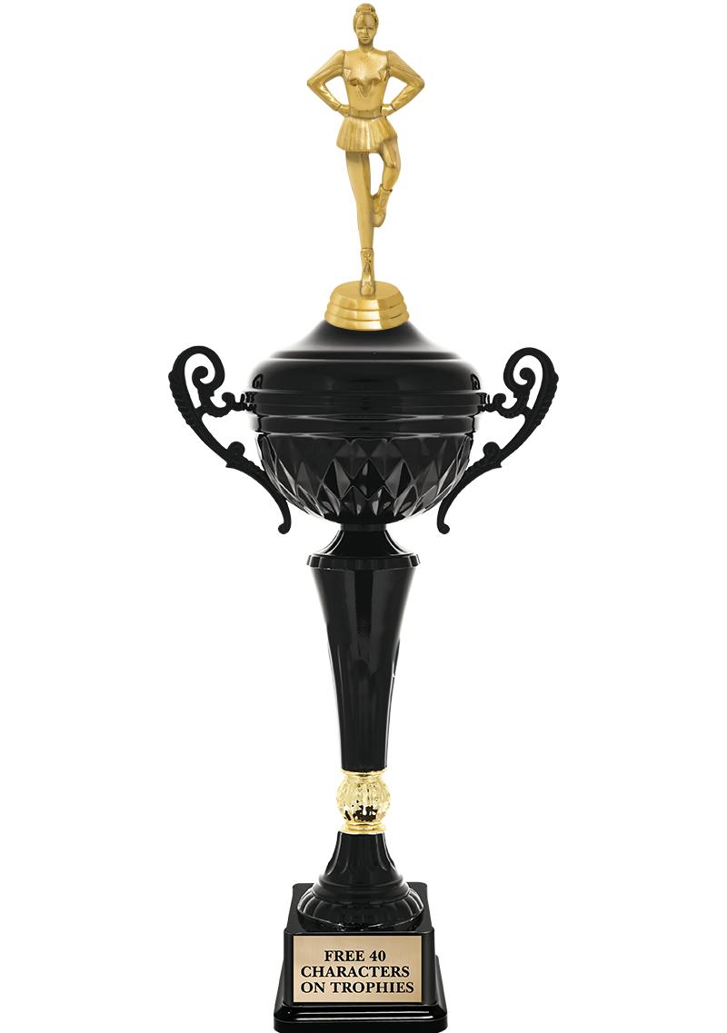 17.4" ONYX BLACK CUP TR W/FIG