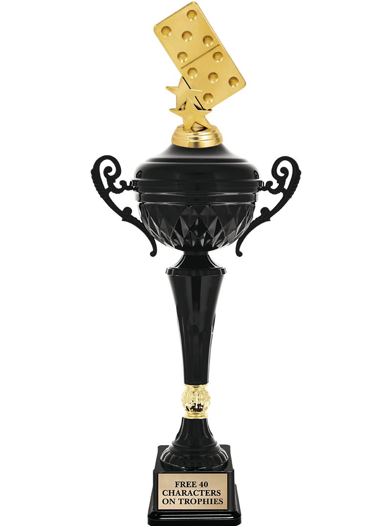 17.4" ONYX BLACK CUP TR W/FIG