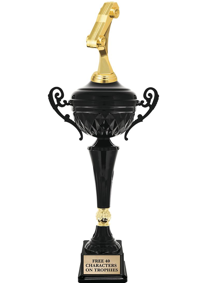 17.4" ONYX BLACK CUP TR W/FIG