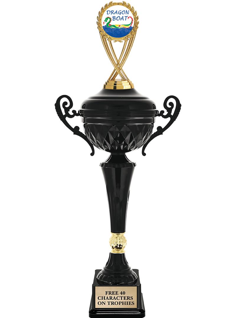 17.4" ONYX BLACK CUP TR W/FIG