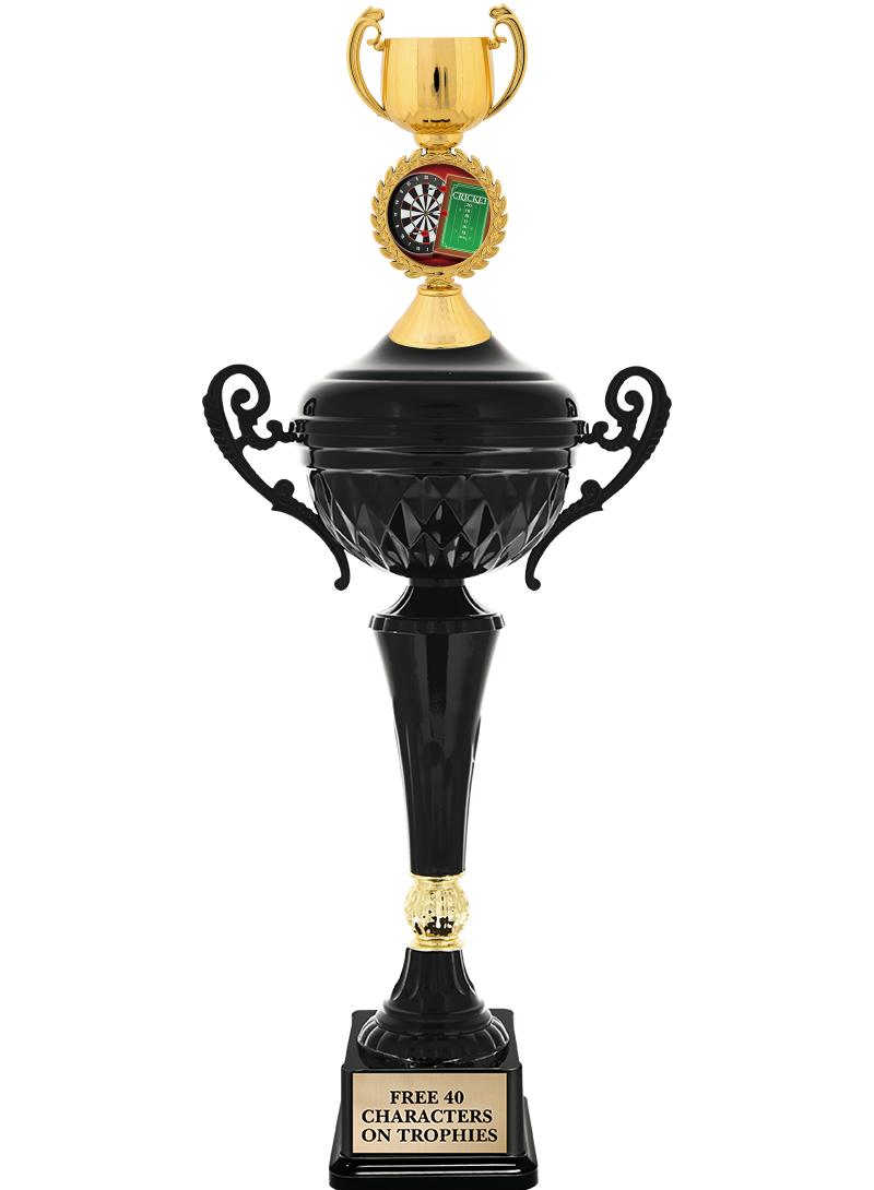 17.4" ONYX BLACK CUP TR W/FIG