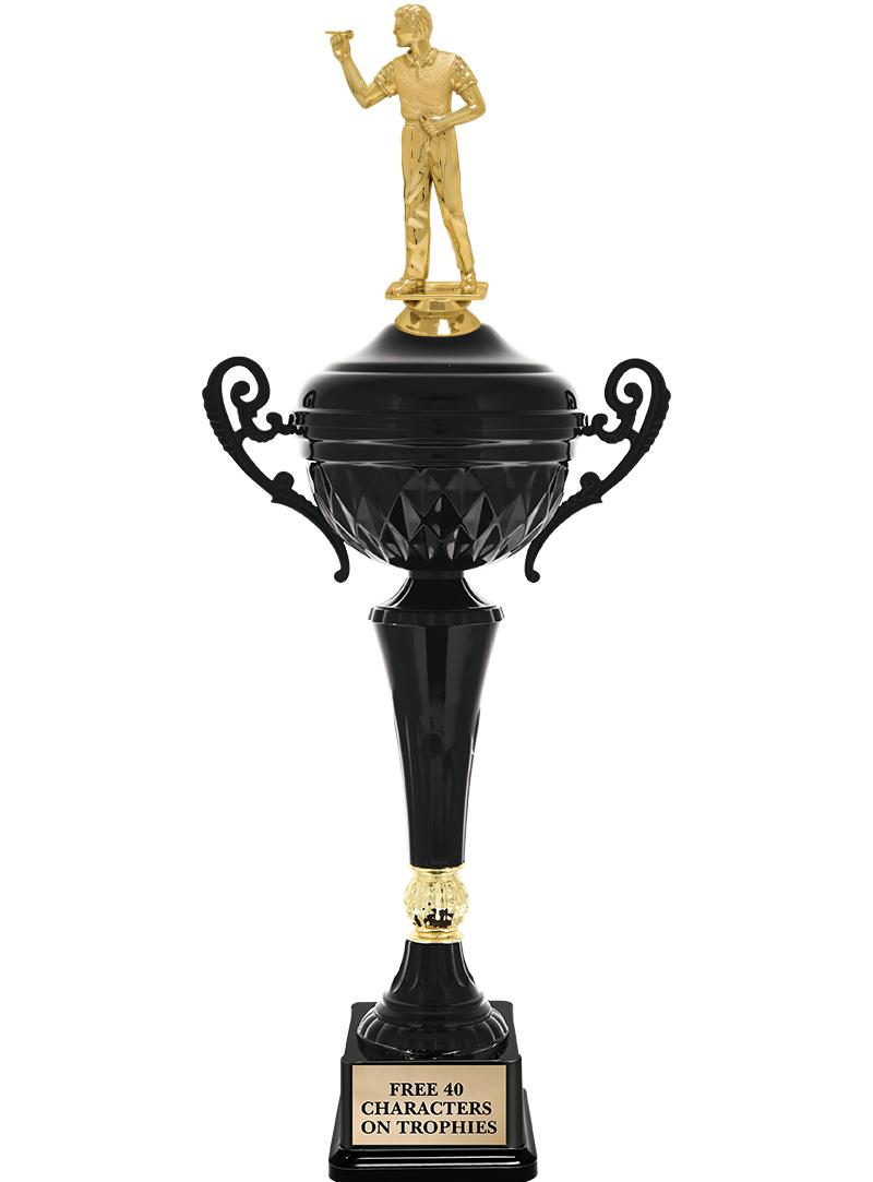 17.4" ONYX BLACK CUP TR W/FIG