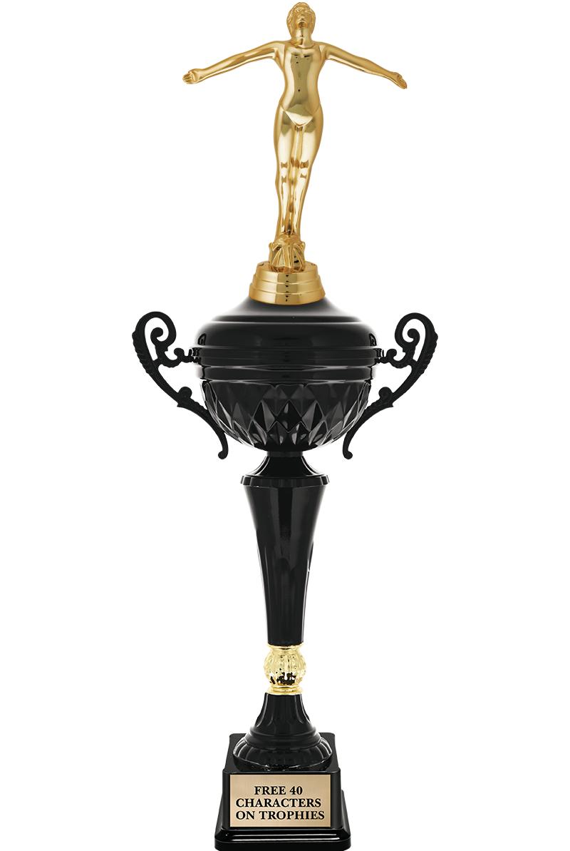 17.4" ONYX BLACK CUP TR W/FIG