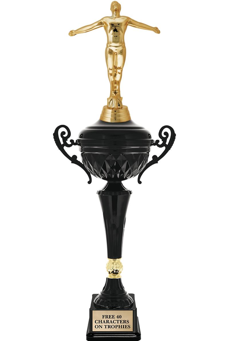 17.4" ONYX BLACK CUP TR W/FIG