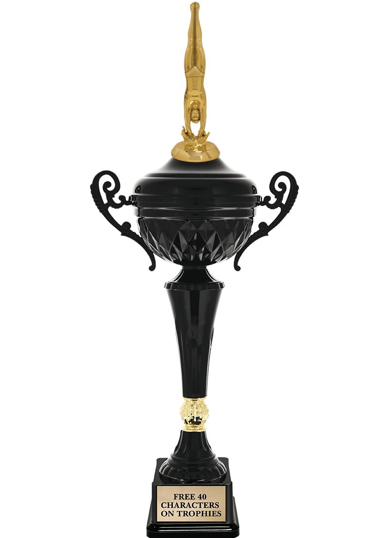 17.4" ONYX BLACK CUP TR W/FIG