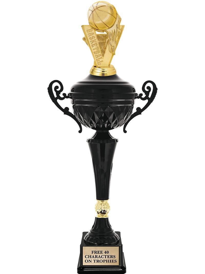 17.4" ONYX BLACK CUP TR W/FIG