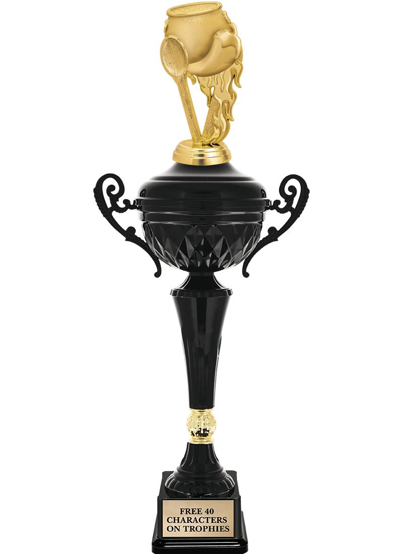 17.4" ONYX BLACK CUP TR W/FIG