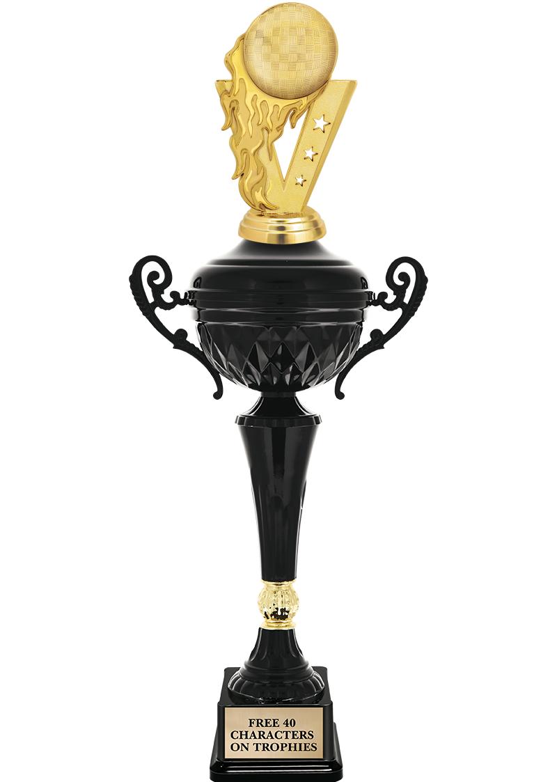 17.4" ONYX BLACK CUP TR W/FIG