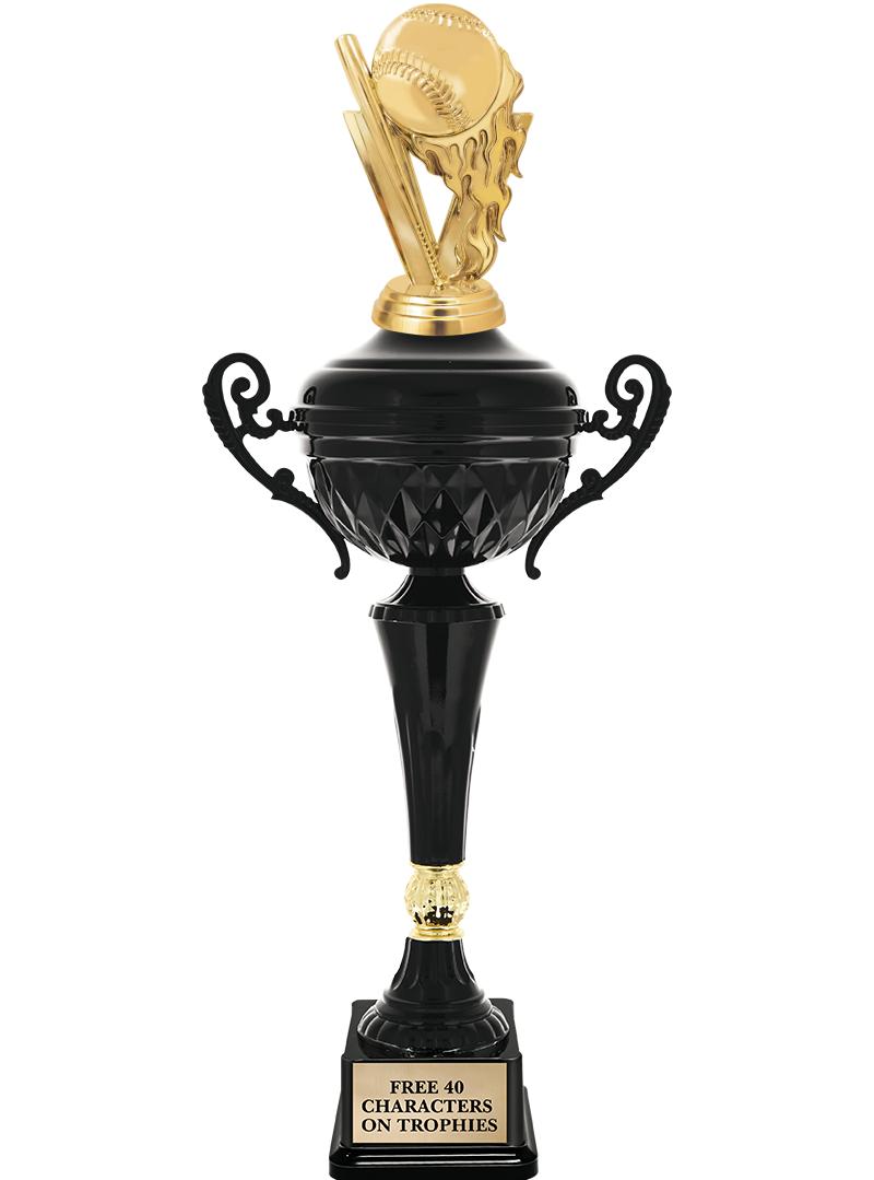 17.4" ONYX BLACK CUP TR W/FIG