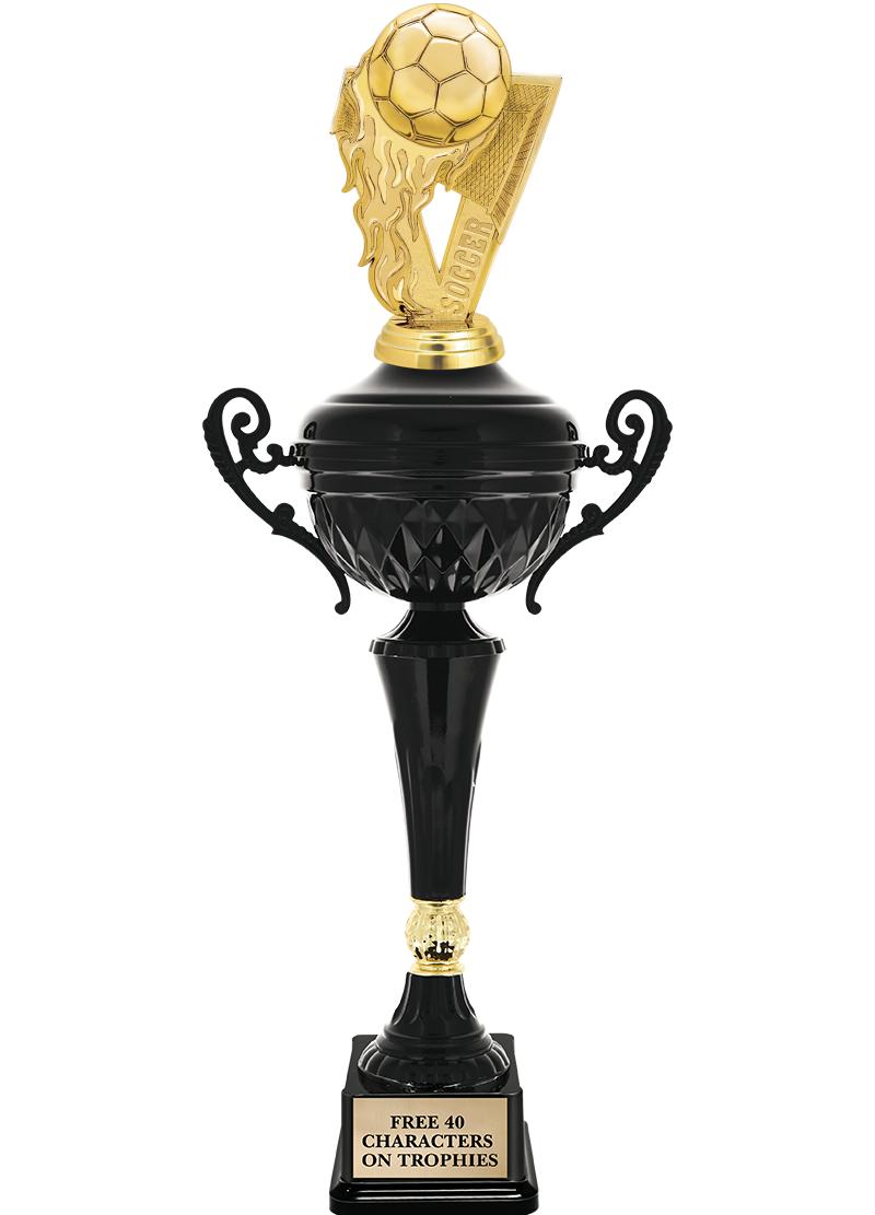 17.4" ONYX BLACK CUP TR W/FIG