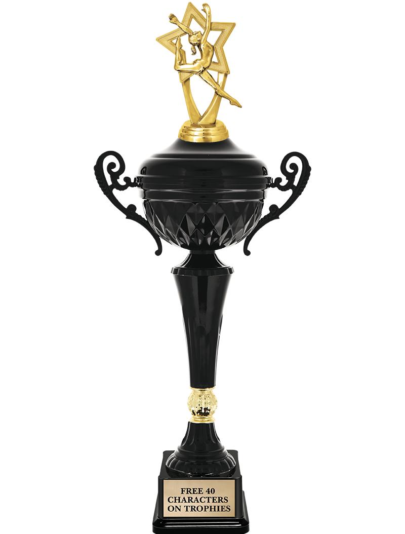 17.4" ONYX BLACK CUP TR W/FIG