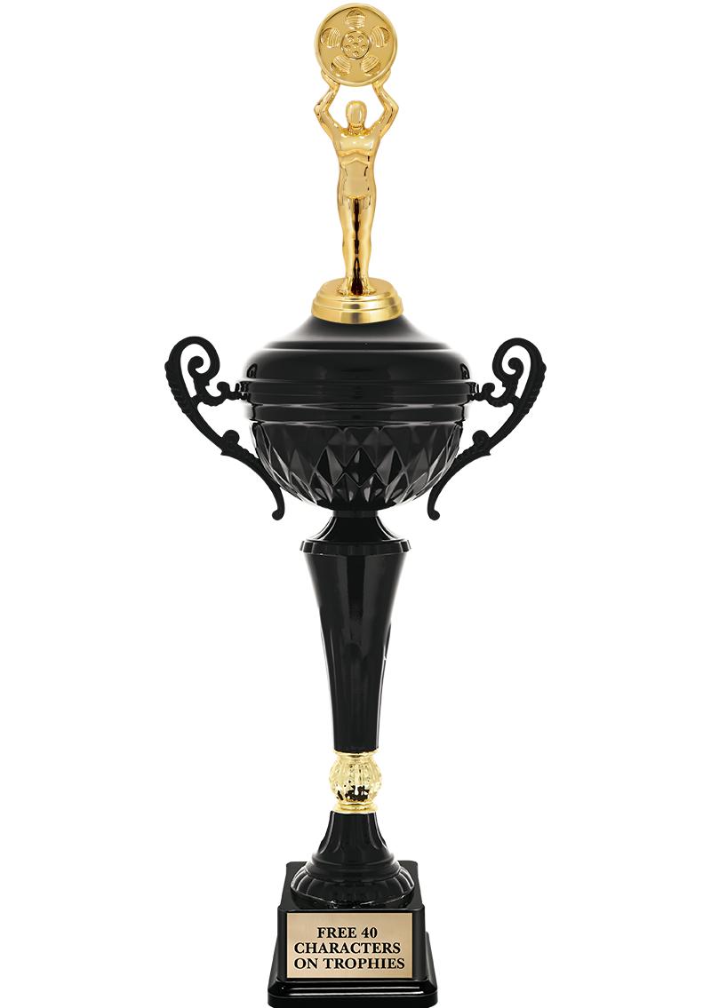 17.4" ONYX BLACK CUP TR W/FIG