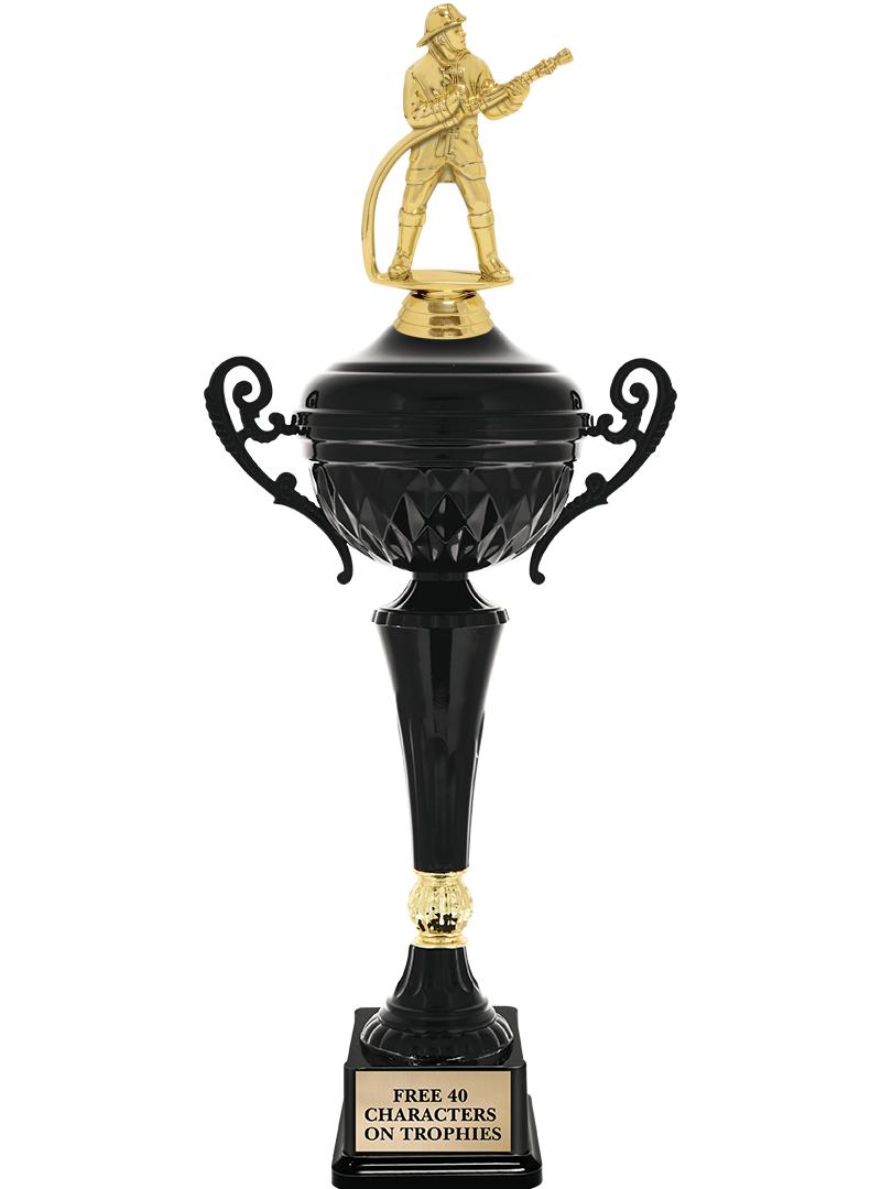 17.4" ONYX BLACK CUP TR W/FIG