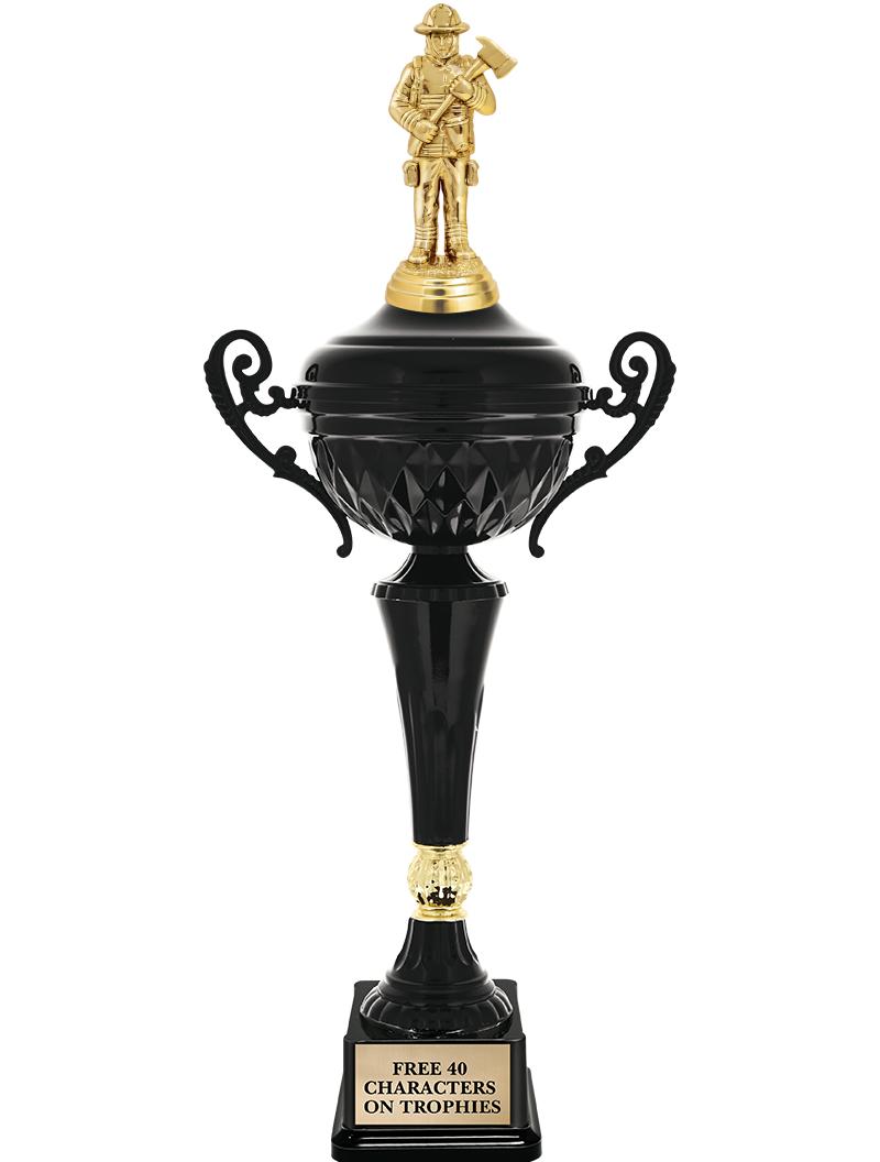 17.4" ONYX BLACK CUP TR W/FIG