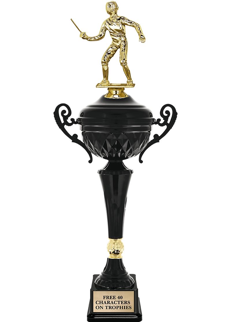 17.4" ONYX BLACK CUP TR W/FIG