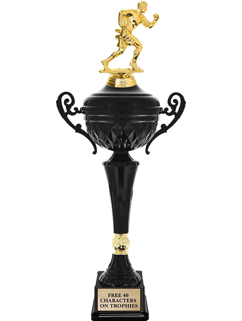 17.4" ONYX BLACK CUP TR W/FIG