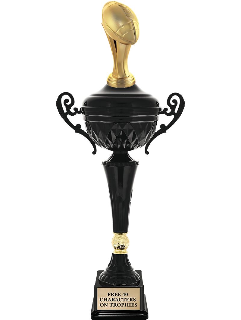 17.4" ONYX BLACK CUP TR W/FIG